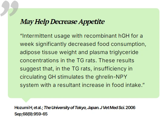 gen f20 plus appetite decrease